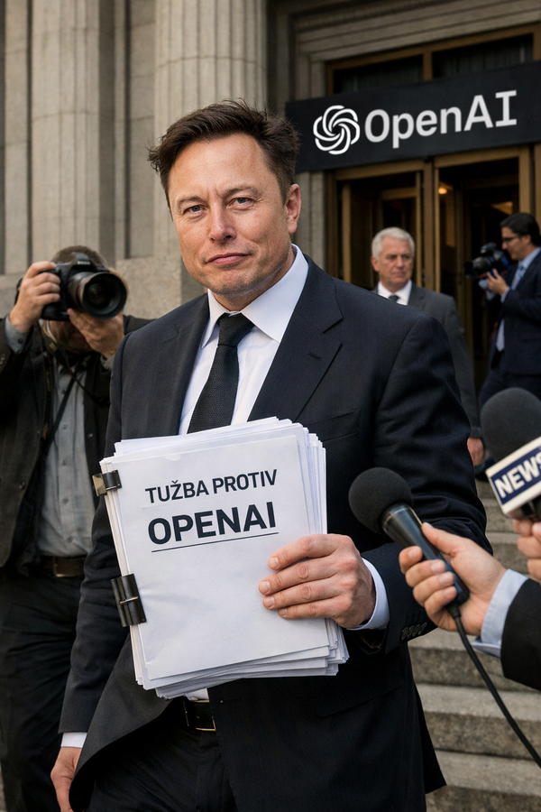 Musk traži do 134 milijarde dolara u tužbi protiv OpenAI-ja, uprkos bogatstvu od 700 milijardi dolara