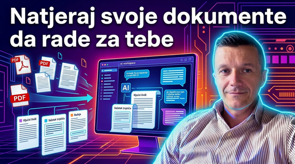 Kako da natjeraš svoje dokumente da rade za tebe uz NotebookLM (realan workflow do detalja-video format)