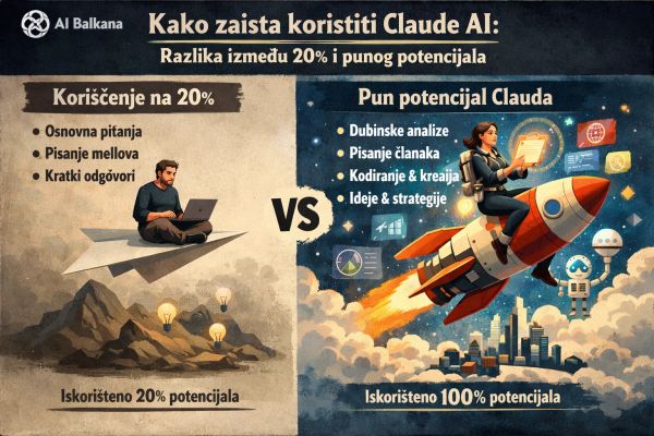 Kako zaista koristiti Claude AI razlika između 20% i punog potencijala