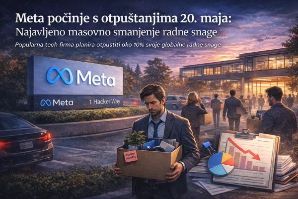 Meta planira masovna otpuštanja zbog AI transformacije
