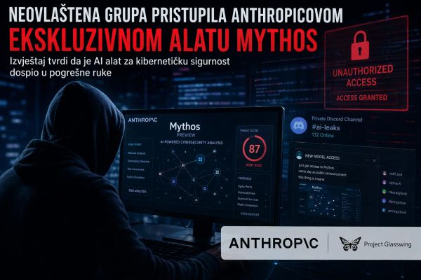 Neovlašten pristup Mythos alatu potresa Anthropic