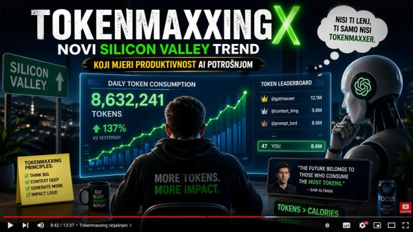 Tokenmaxxing: novi Silicon Valley trend koji mjeri produktivnost AI potrošnjom