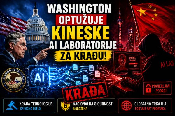 Washington optužuje kineske AI laboratorije za krađu