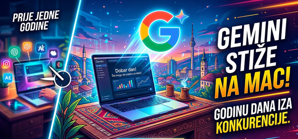 Gemini dolazi na Mac godinu dana iza konkurencije