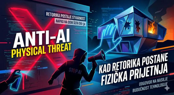 Napad na dom šefa OpenAI-ja kad anti-AI retorika postane fizička prijetnja