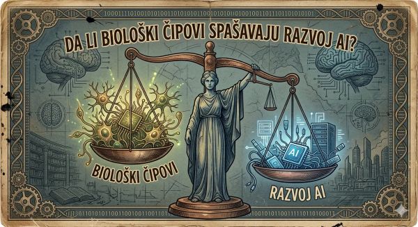 Da li bioliški čipovi spašavaju razvoju AI?