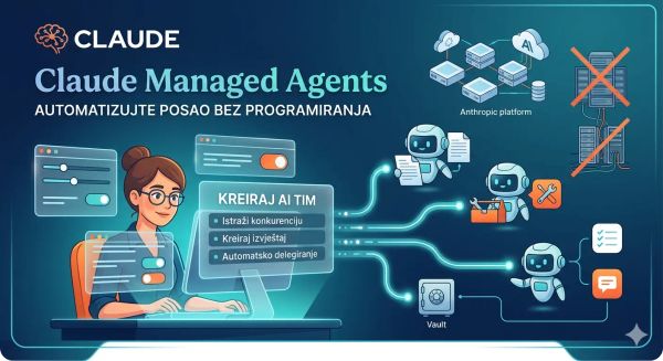 Claude Managed Agenti Automatizujte posao bez programiranja