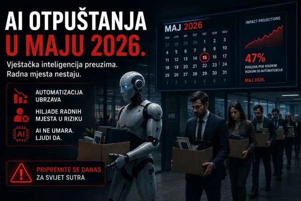 AI otpuštanja u maju 2026