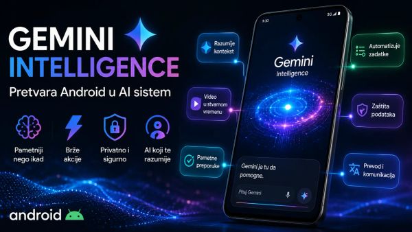 Gemini Intelligence pretvara Android u AI sistem