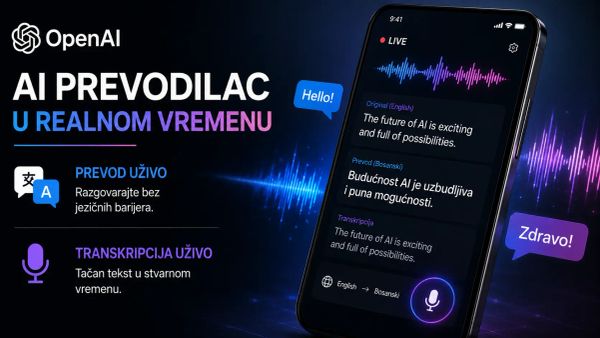 OpenAI lansirao AI prevodilac i transkripciju u realnom vremenu