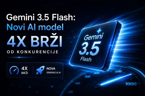 Gemini 3.5 Flash novi AI model 4 puta brži od konkurencije