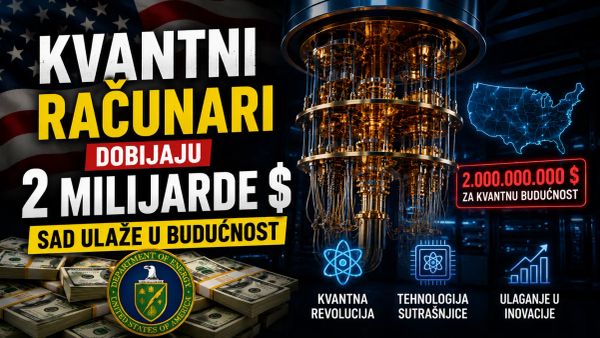 Kvantni računari dobijaju 2 milijarde dolara SAD ulaže u budućnost