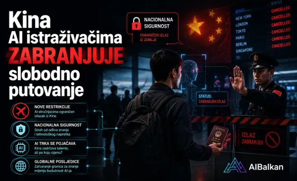 Kina AI istraživačima zabranjuje slobodno putovanje