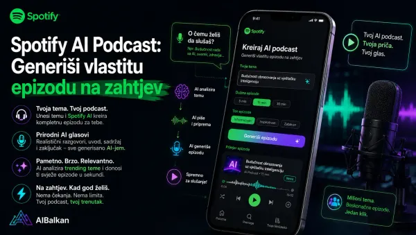 Spotify AI podcast: generiši vlastitu epizodu na zahtjev