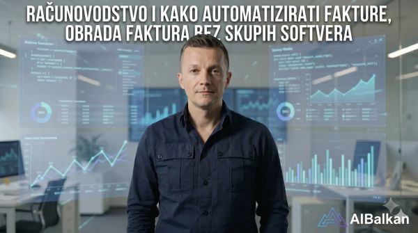 AI u računovodstvu kako automatizovati obradu faktura bez skupog softvera
