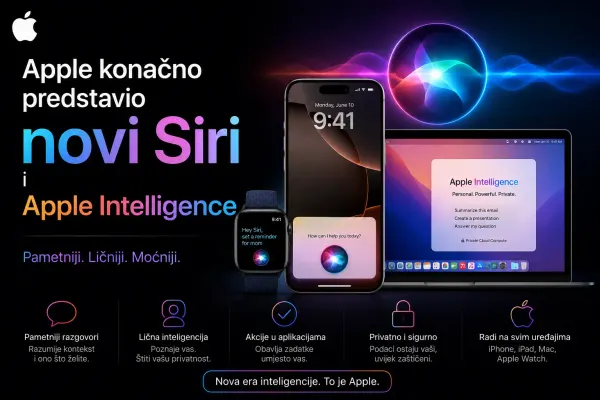Apple konačno predstavio novi Siri i Apple Intelligence