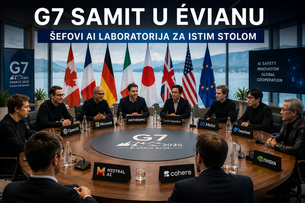 G7 samit u Évianu šefovi AI laboratorija za istim stolom