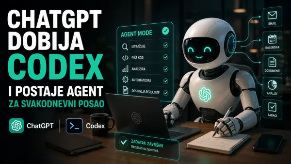 ChatGPT dobija Codex i postaje agent za svakodnevni posao