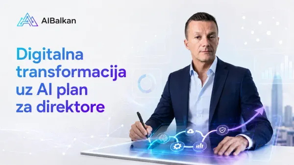 Digitalna transformacija uz AI plan za direktore