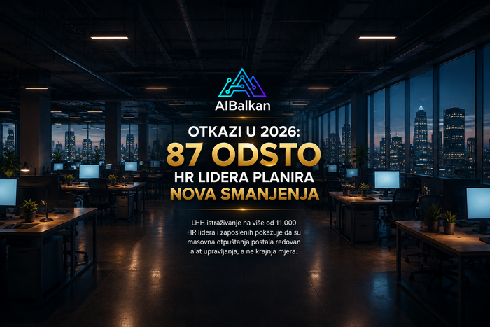 Otkazi u 2026: 87 odsto HR lidera planira nova smanjenja