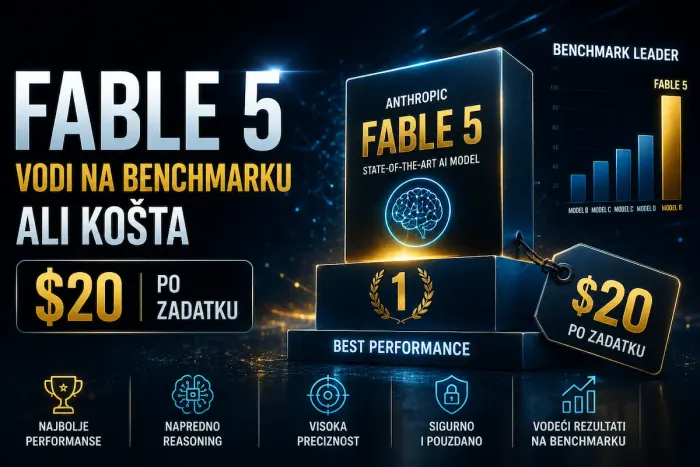 Cursor i Perplexity odmah uzeli Fable 5, vodi na benchmarku ali košta $20 po zadatku