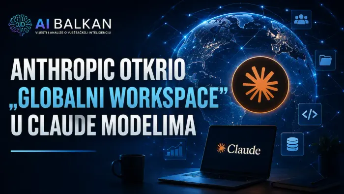 Anthropic otkrio „globalni workspace” u Claude modelima i šta to znači