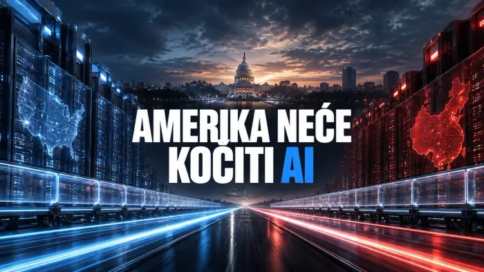 Američka AI trka prolazi između zaštitne ograde i data centra dok političari odbijaju usporavanje
