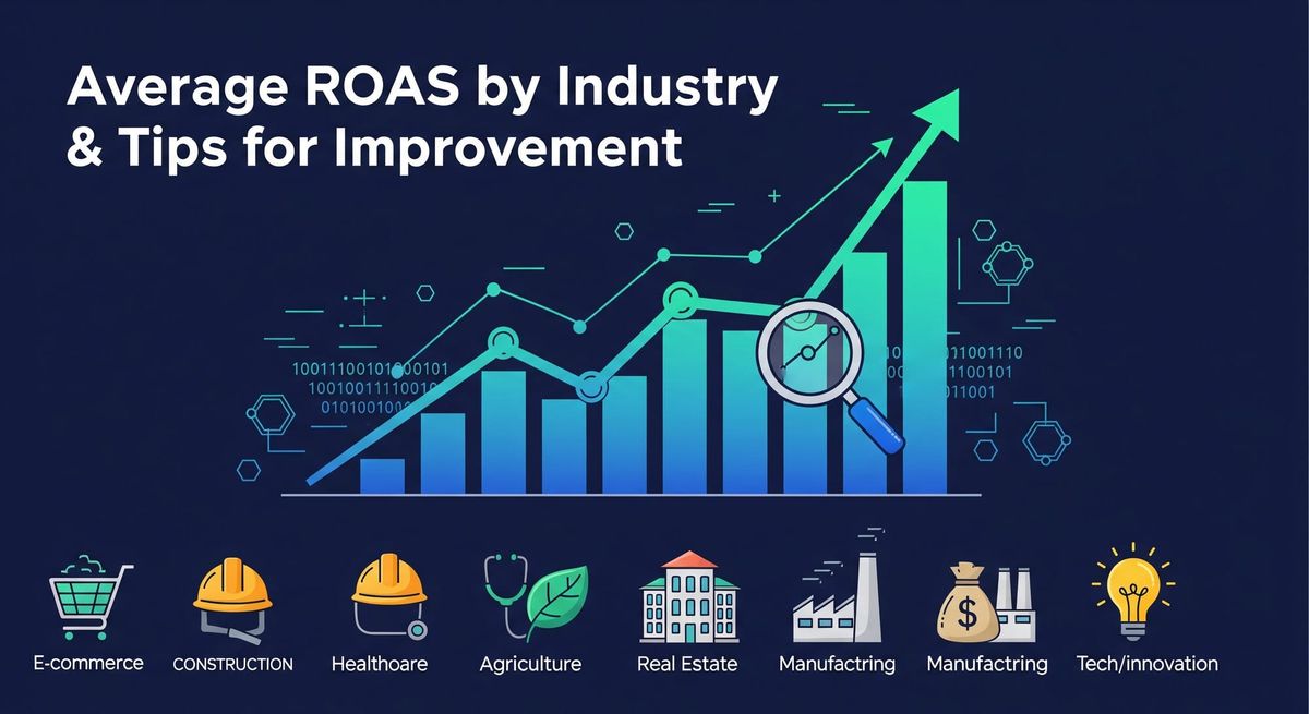 業界別ROASの平均と改善のヒント｜広告担当者必見