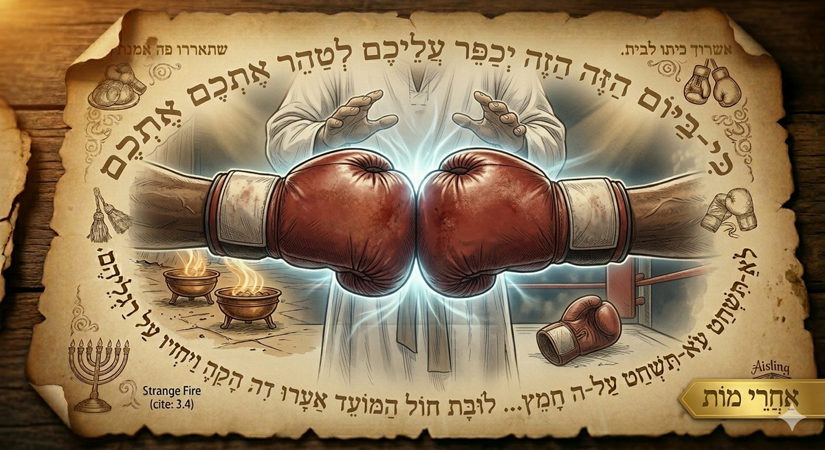 Parashat Acharei Mot: Leviticus 16:30