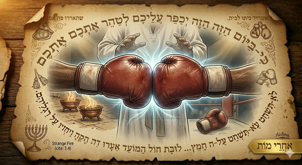 Parashat Acharei Mot: Leviticus 16:30