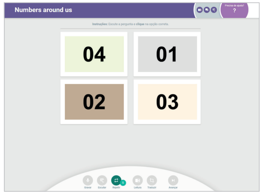 Exercícios de inglês online Flexge