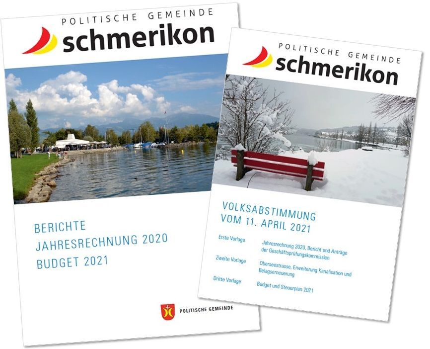 Amtsbericht 2020 / Volksabstimmung 11. April 2021: Unterlagen digital