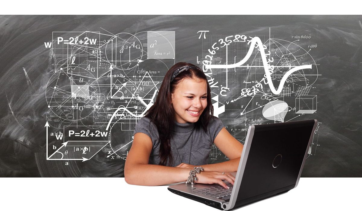 Sechs Kinder am Mathe-Halbfinal