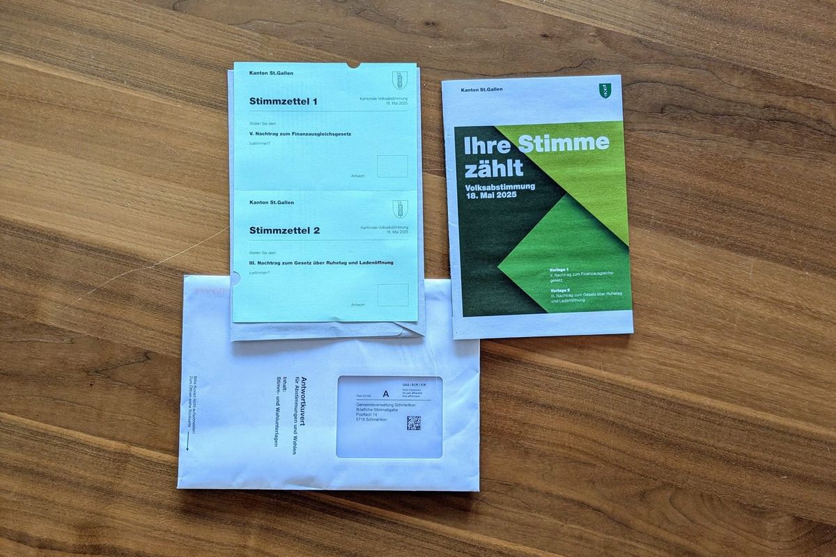 Zweimal Nein in Schmerikon