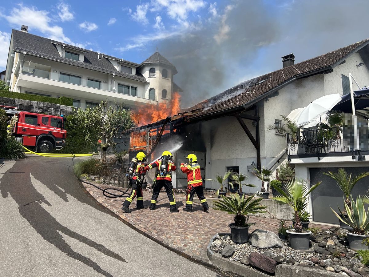 Brand an der Obstwachsstrasse