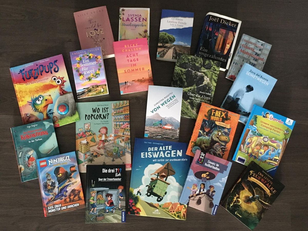 Lesefutter für die Sommerferien