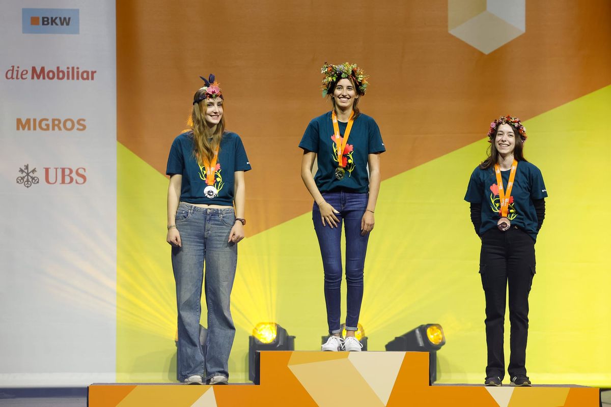 Gold für Schmerkner Floristin