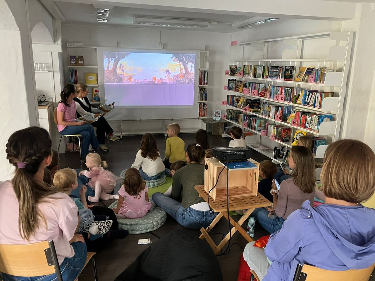 Bilderbuchkino in der Bibliothek