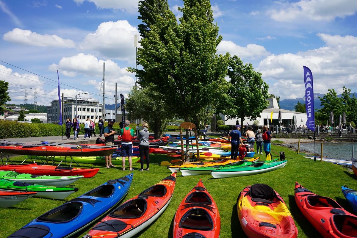 Teste dein Traumboot – Kajak-, Kanadier- und SUP-Tage in Schmerikon