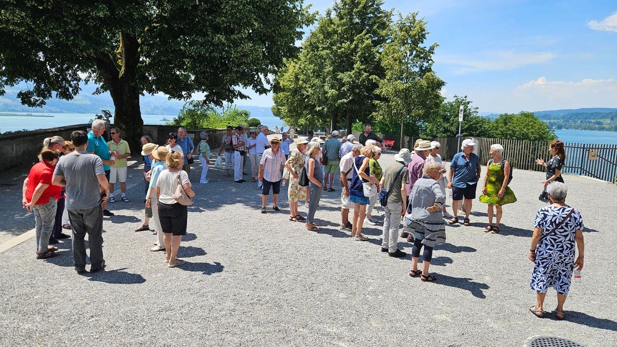 Besichtigung von Schloss und Schatz in Rapperswil