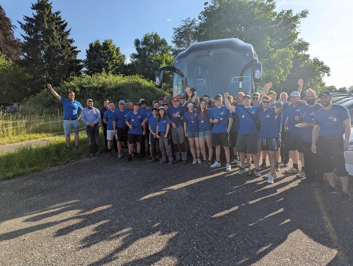 Schmerkner Pontoniere in Wynau und Saisonzwischenbericht
