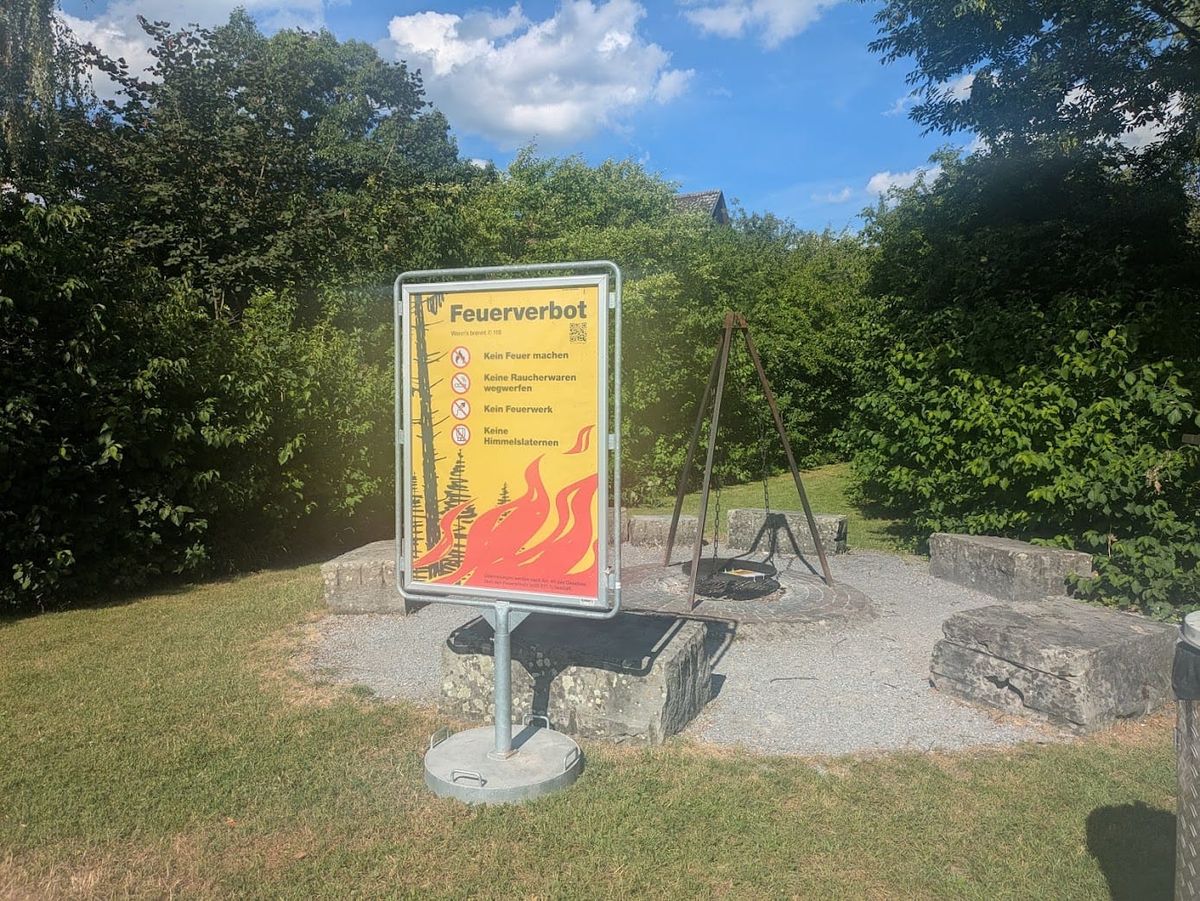 Absolutes Feuerverbot im Kanton St. Gallen