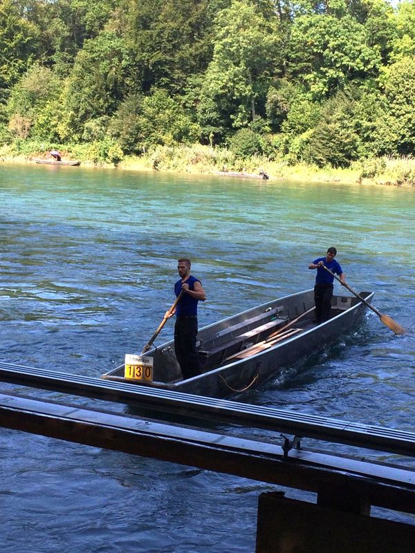 Einzelwettfahren und Jungpontonierschweizermeisterschaft in Wynau