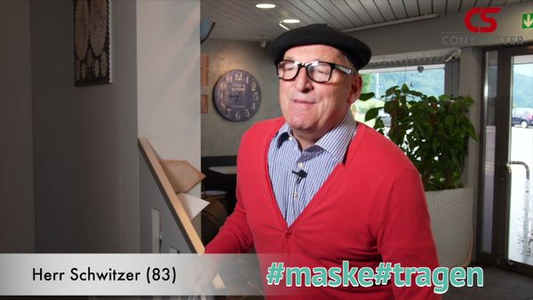 Masken tragen im Restaurant