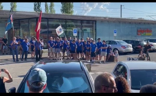 Empfang der Pontoniere Schmerikon