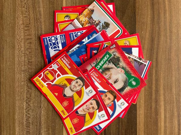 Fussballbildchen Tauschbörse in der Bibliothek Schmerikon