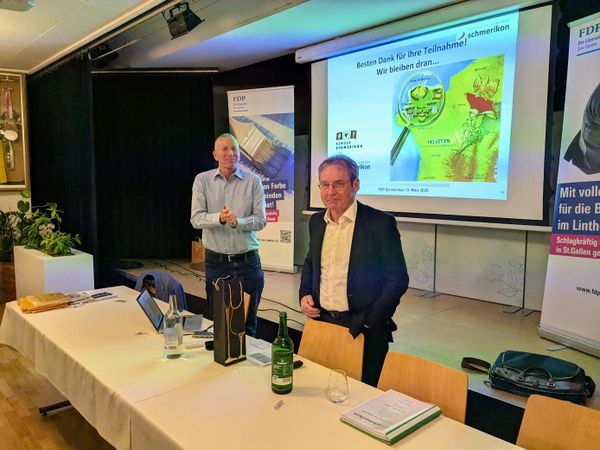 Gemeindepräsident referierte über die Schmerkner Finanzen