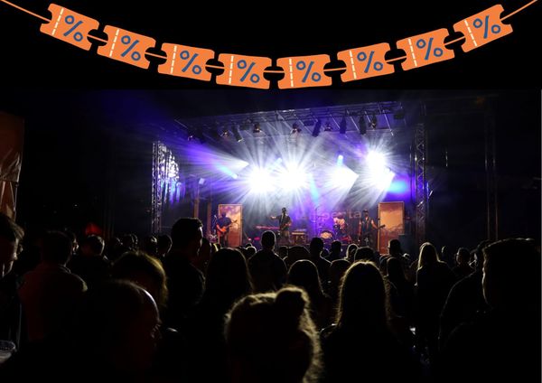 Vergünstigte Rockfesttickets für Schmerknerinnen und Schmerkner
