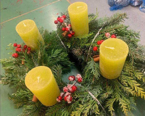 Chranznen, Weihnachtsmarkt und Kerzenziehen