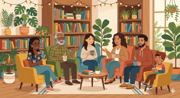 Neuer Konversationskurs in der Bibliothek Schmerikon